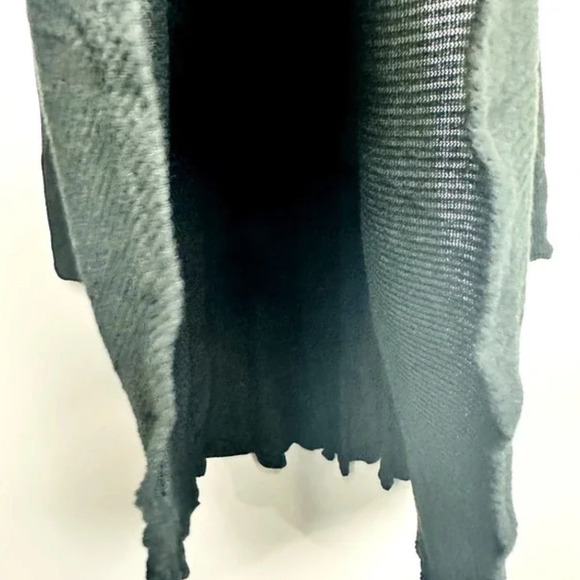 Lulus NWT Fit & Fair Ribbed Knit Long Sleeve Skater Mini Dress Black Size XSmall - Picture 5 of 6